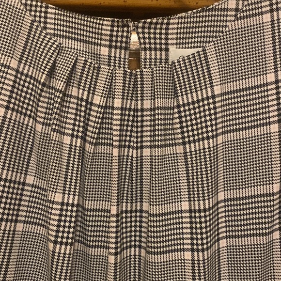 Calvin Klein Sleeveless Blouse Black/Pink/White Plaid Women’s Medium - Picture 4 of 9